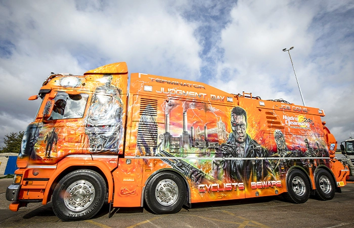 Nationwide liquid waste tanker fleet on-site