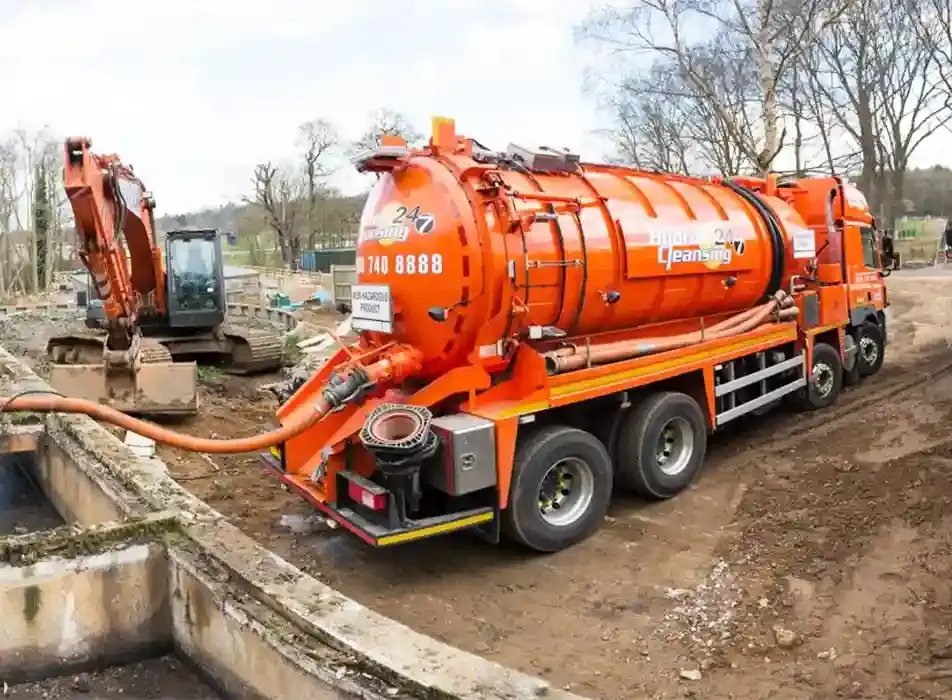 Hazardous liquid waste collection in the UK